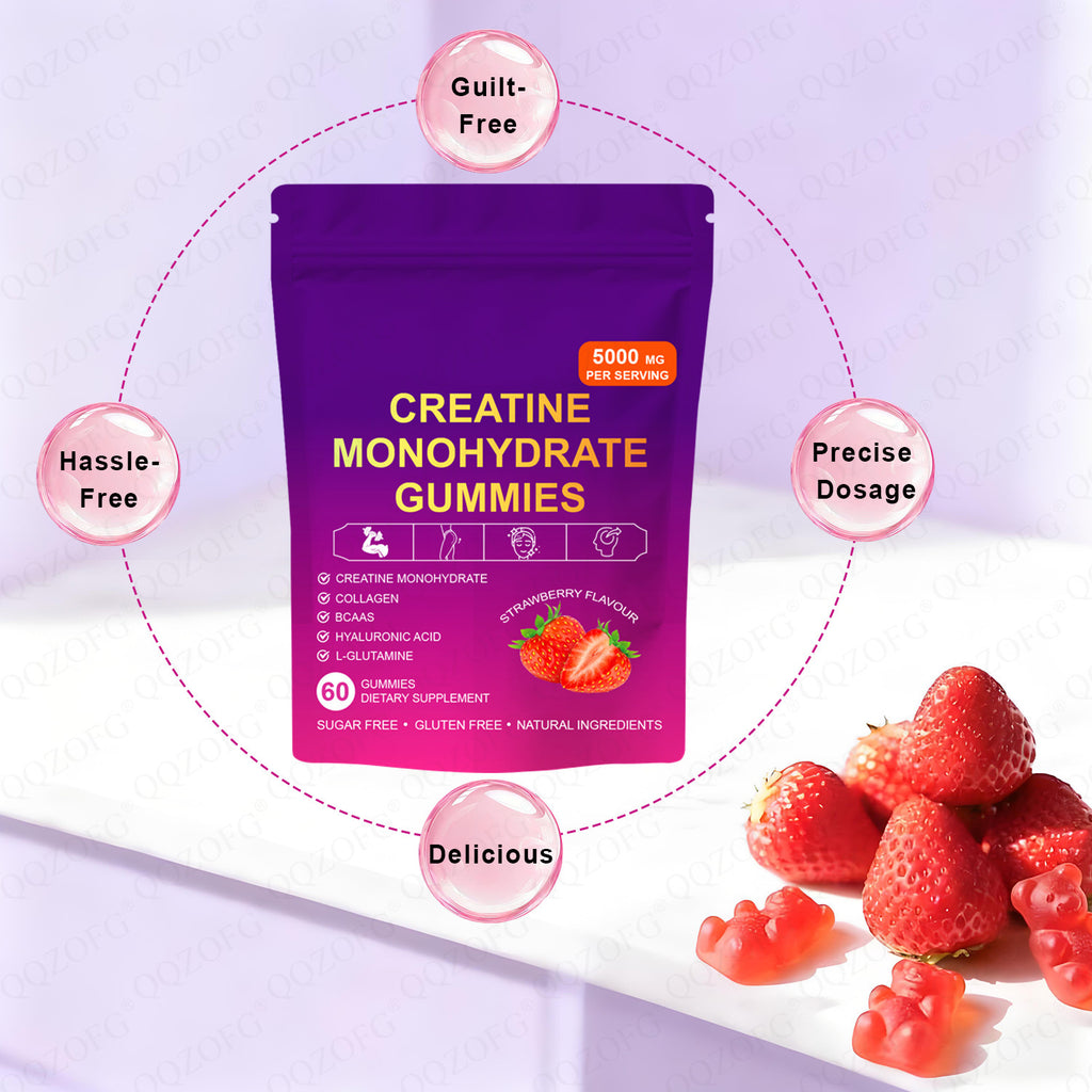 Creatine Monohydrate Dietary Supplement Capsules